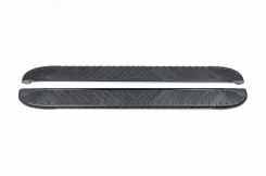 Бокові пороги Bosphore Black (2 шт., Алюміній) для Jeep Grand Cherokee WJ 1999-2004рр