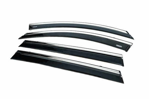 Вітровики з хромом (4 шт, Niken) для Chery Tiggo 8