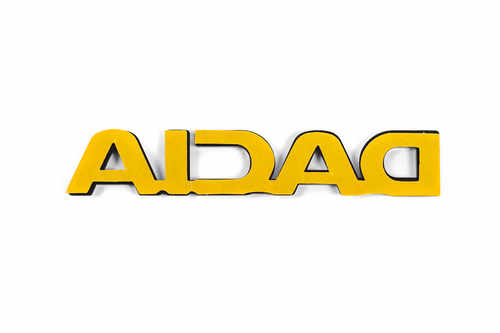 Напис на машину Dacia 152мм для Тюнінг Dacia