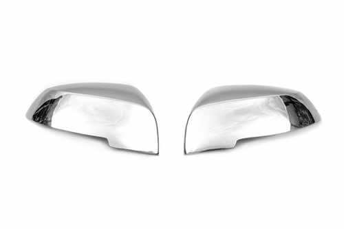 Накладки на дзеркала (2 шт, нерж.) Carmos для BMW X1 F-48 2015+