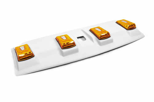 Козирьок лобовога скла V2 (LED) для Renault Duster 2008-2017 рр.