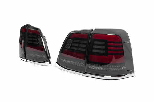 Задні ліхтарі 2008-2015 (Sequential Red) для Toyota Land Cruiser 200