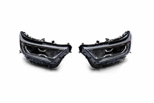 Переді фари LED (Рестайлінг, 2 шт) для Toyota Rav 4 2019-2024