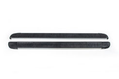 Бокові пороги Maya V1 (2 шт., алюміній) для Chery Tiggo 7 2020-2024 рр