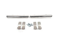 Бічні труби за заднім колесом (2 шт., нерж) Довга база для Volkswagen LT 1998-2024 рр