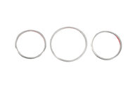 Накладки на спідометр (3 шт, нерж) для Renault Megane IV 2016↗ рр.