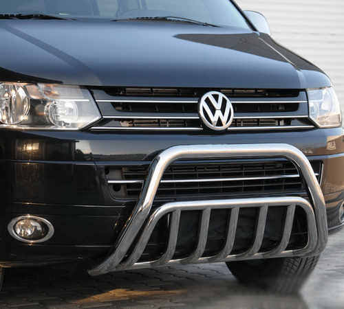 Кенгурятник WT002 (нерж) для Volkswagen T5 2010-2015 