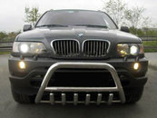 Кенгурятник WT003 (нерж.) 50мм для BMW X5 E-53 1999-2006 