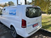 Рейлінги Хром DDU (пласт. ніжки) Довга база (EXTRALONG) для Mercedes Vito / V W447 2014↗ мм.