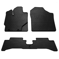 Резиновые коврики Hybryd (4 шт, Stingray Premium) для Toyota Yaris 2010-2020 гг.