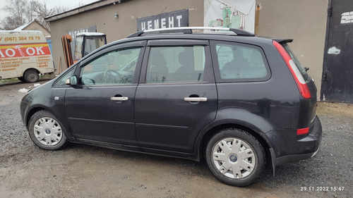 Рейлінги Хром Пластикові ніжки для Ford C-Max 2004-2010 рр.