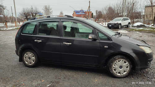 Рейлінги Хром Пластикові ніжки для Ford C-Max 2004-2010 рр.