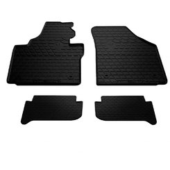 Гумові килимки (Stingray) 4 шт, Premium - без запаху для Volkswagen Touran 2010-2015 рр.