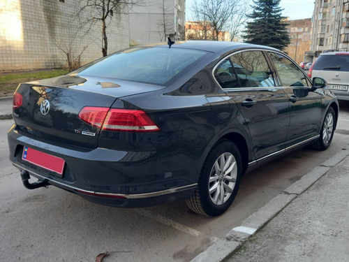 Накладка на вторец заднього бампера (нерж.) 3 шт. для VW Passat B8 2015-