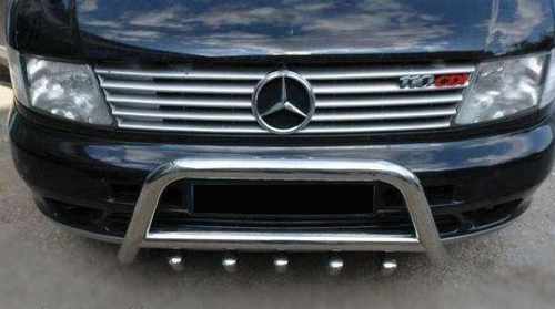 Хром накладки на решітку (10 шт) Carmos для Mercedes Vito 638