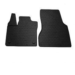 Резиновые коврики (2 шт, Stingray Premium) для Smart 2014↗ гг.