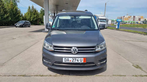Хром накладки на бампер (3 шт, нерж) для VW Caddy 2015 - Omsa Line (Туреччина)