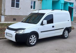 Рейлинги черные Пластиковые ножки для Opel Combo 2002-2012 гг.