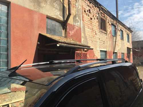 Рейлінги Хром XL база, пластикова ніжка для Peugeot Expert 2017 рр.