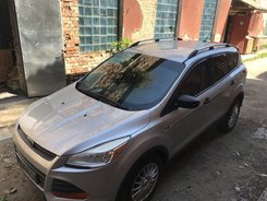 Турецкие рейлинги Хром (2 шт) для Ford Kuga/Escape 2013-2019 гг.