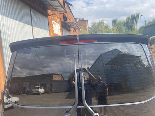 Спойлер задній на Volkswagen (Фольксваген) T5 2003-2015 Распашенка