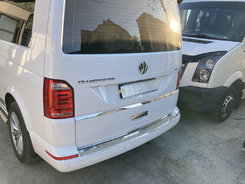 Хром накладка під номером на кришку багажника (нерж.) для VW T6 2015+ Carmos (Туреччина)
