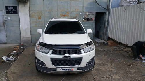 Дефлектор капота (EuroCap) для Chevrolet Captiva 2012-2018
