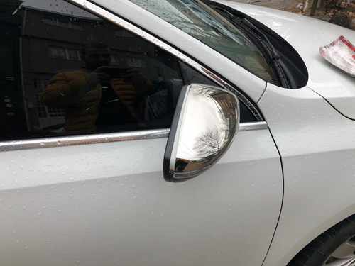 Хром накладки на дзеркала (нерж.) для VW Jetta 2011-2019 Carmos