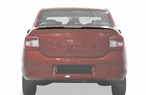 Спойлер LIP (Sunplex, чорний) для Dacia Logan III 2013↗ мм.