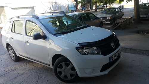 Дефлектор капота (EuroCap) для Dacia Logan MCV 2013↗ мм.