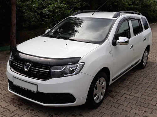Дефлектор капота (EuroCap) для Dacia Logan MCV 2013↗ мм.