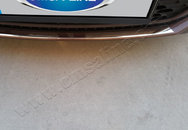 Накладка на решітку бампера (нерж) для Hyundai I-20 2014-2020 рр.