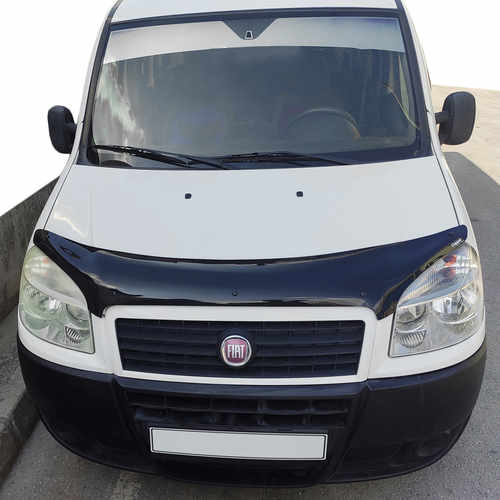 Дефлектор капота (EuroCap) для Fiat Doblo II 2005↗ мм.