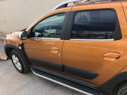 Хром накладки на ущільнювачі вікон 4шт. для Renault Duster 2018+ Omsa Line (Туреччина)