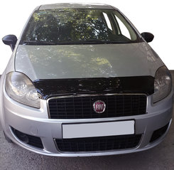 Дефлектор капота (EuroCap) для Fiat Linea 2006↗ та 2013↗ мм.