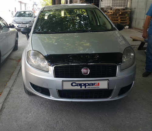 Дефлектор капота (EuroCap) для Fiat Linea 2006↗ та 2013↗ мм.