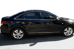 Накладки на дверні молдинги (нерж.) для Chevrolet Cruze 2009↗ мм.