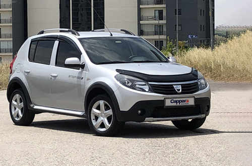 Дефлектор капота (EuroCap) для Dacia Sandero 2007-2013рр.