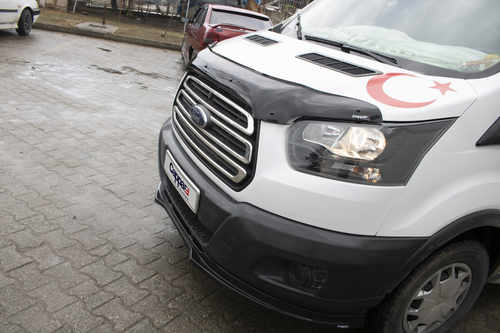 Дефлектор капота EuroCap для Ford Transit 2014↗ мм.
