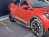 Молдинг дверний (4 шт, нерж) для Peugeot 2008 2019↗︎ мм.
