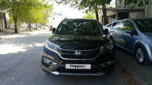 Дефлектор капота (EuroCap) для Honda CRV 2012-2016рр.