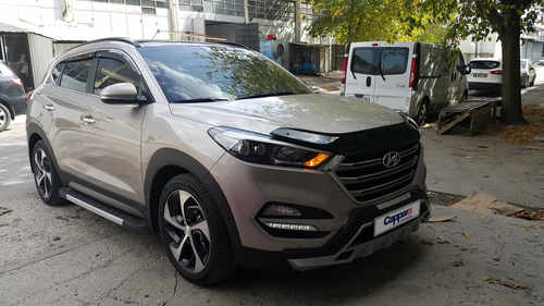 Дефлектор капота (EuroCap) для Hyundai Tucson TL 2016↗ мм.