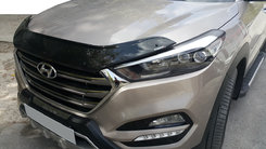 Дефлектор капота (EuroCap) для Hyundai Tucson TL 2016↗ мм.