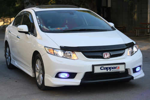 Дефлектор капота (EuroCap) для Honda Civic Sedan IX 2012-2016