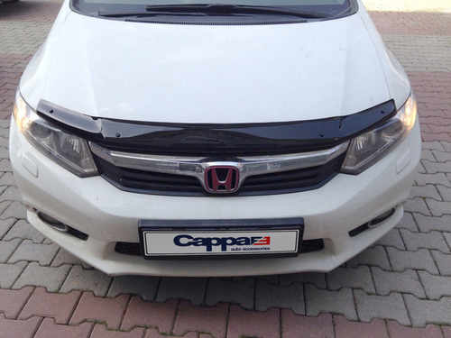 Дефлектор капота (EuroCap) для Honda Civic Sedan IX 2012-2016