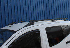 Рейлинги OmsaLine Sport Black для Peugeot Bipper 2008↗ гг.