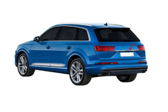 Хром планка над номером (нерж) для Audi Q7 2015↗ рр.