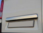 Планка над номером (без камери, нерж) для VW Crafter 2017+ Omsa Line