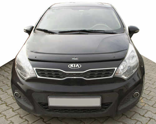 Дефлектор капота (EuroCap) для Kia Ceed 2012-2018 років.