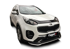 Дефлектор капота (EuroCap) для Kia Sportage 2015-2022